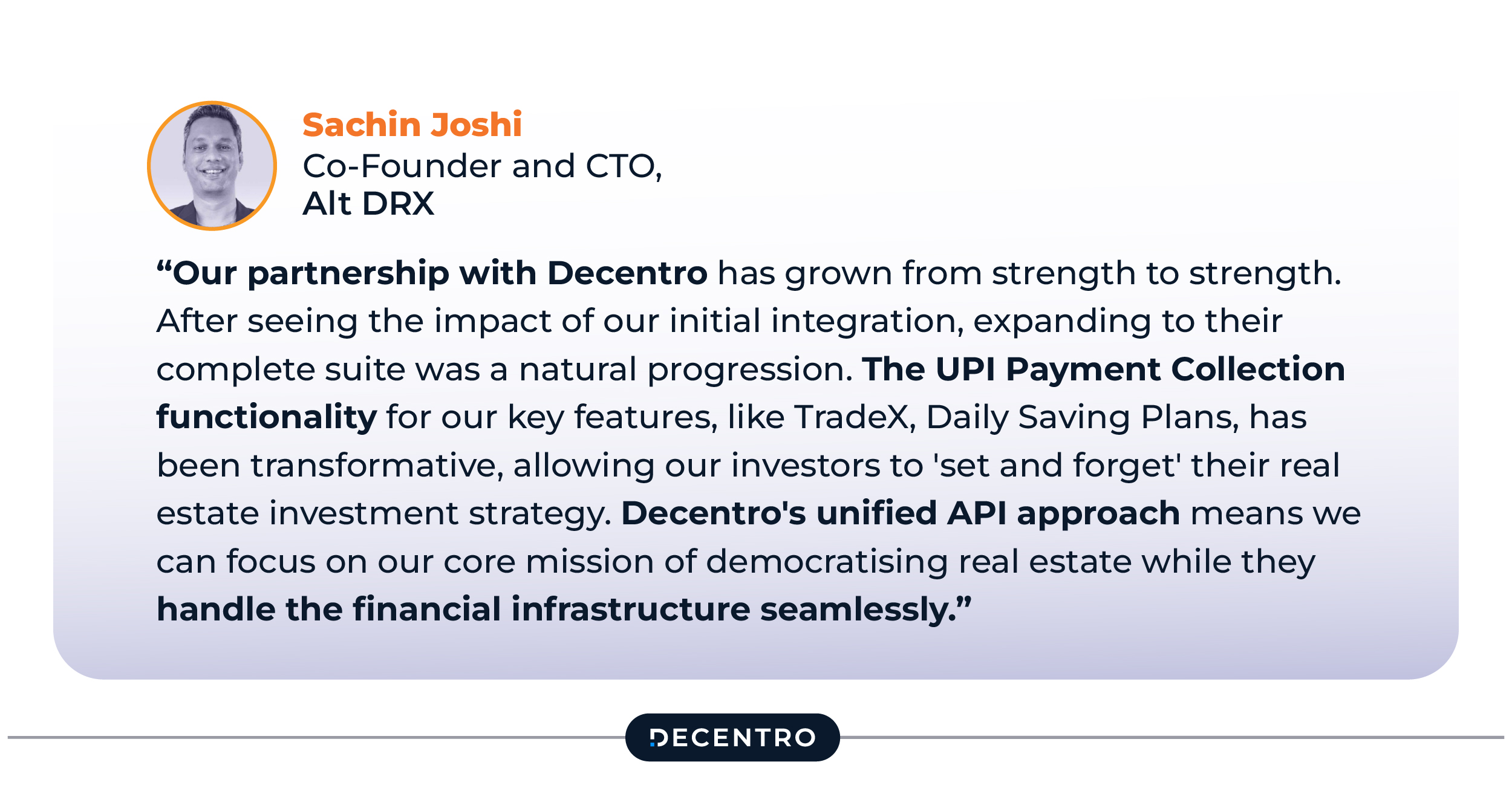 Client Testimonial