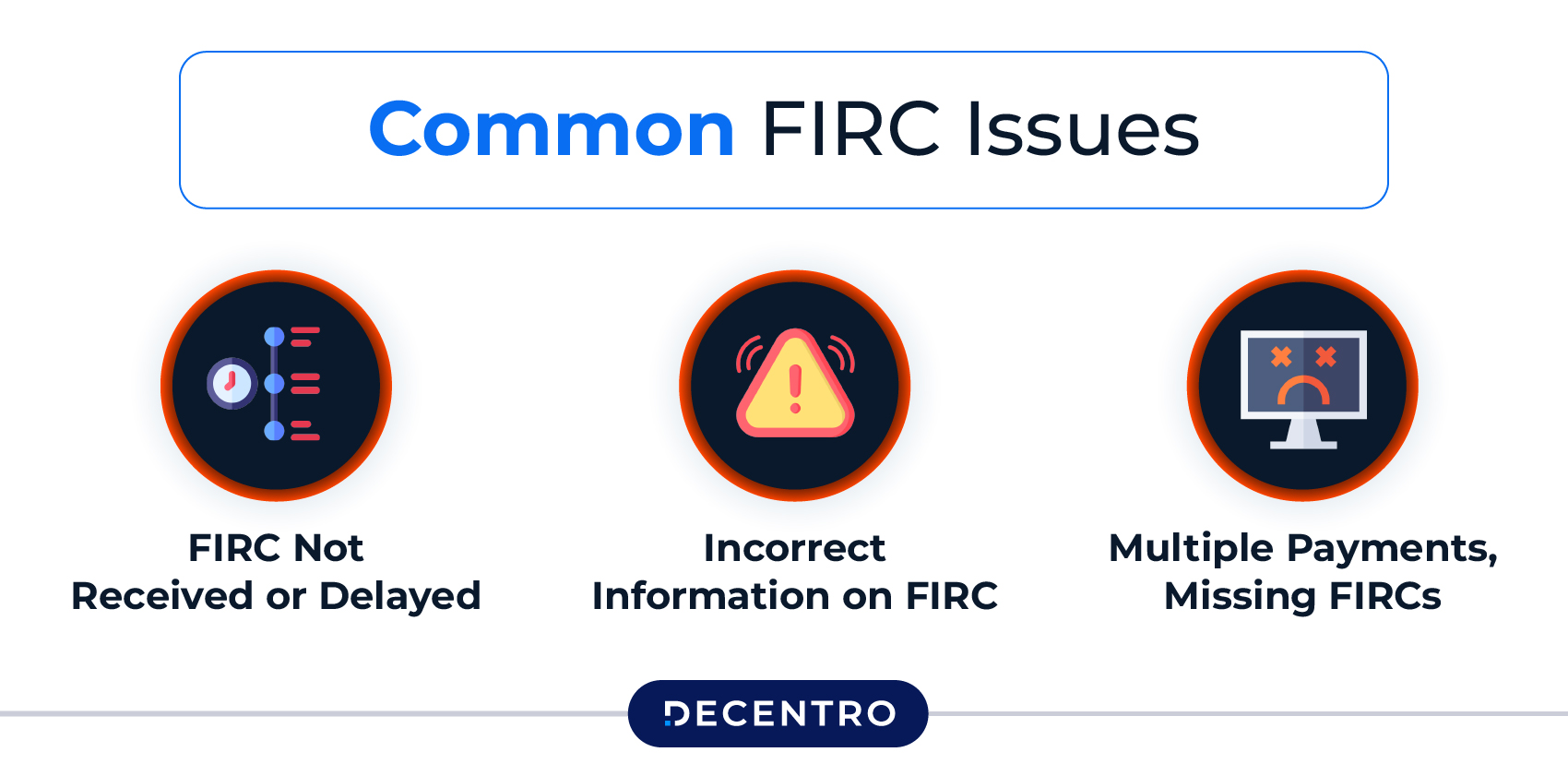 Common FIRC Issues