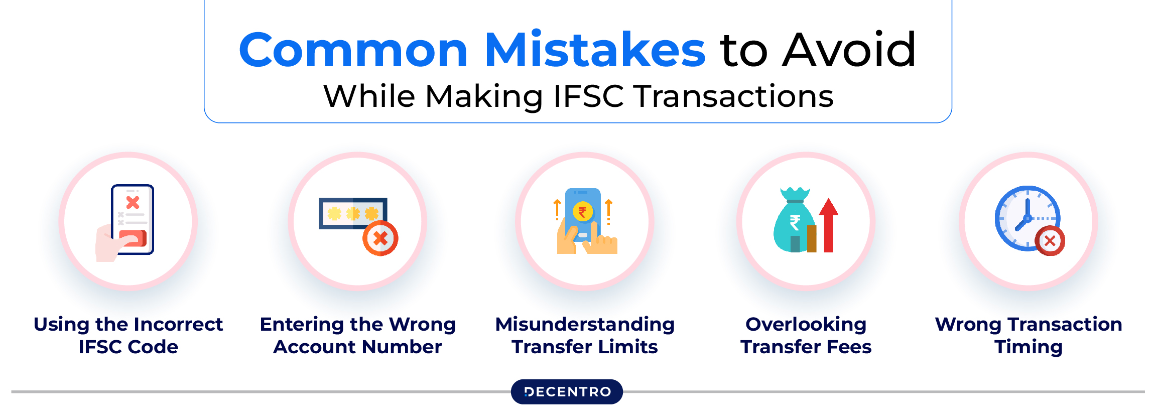 Common Mistakes to Avoid While Making IFSC Transactions