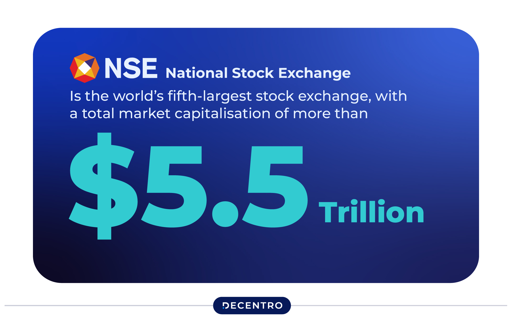 NSE Market capitalisation