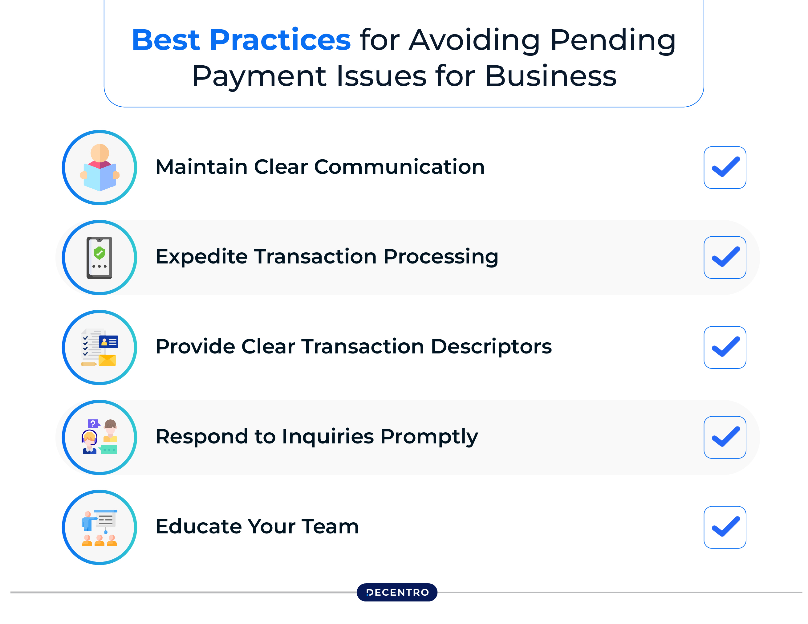 Best Practices for Avoiding Pending Payment Issues for Business 