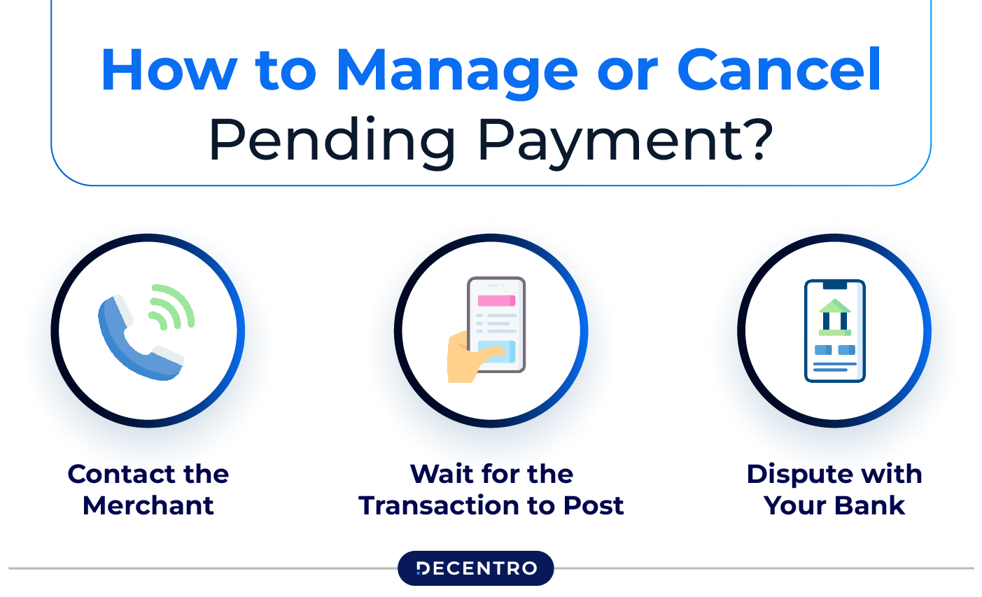 How to Manage or Cancel Pending Payments?