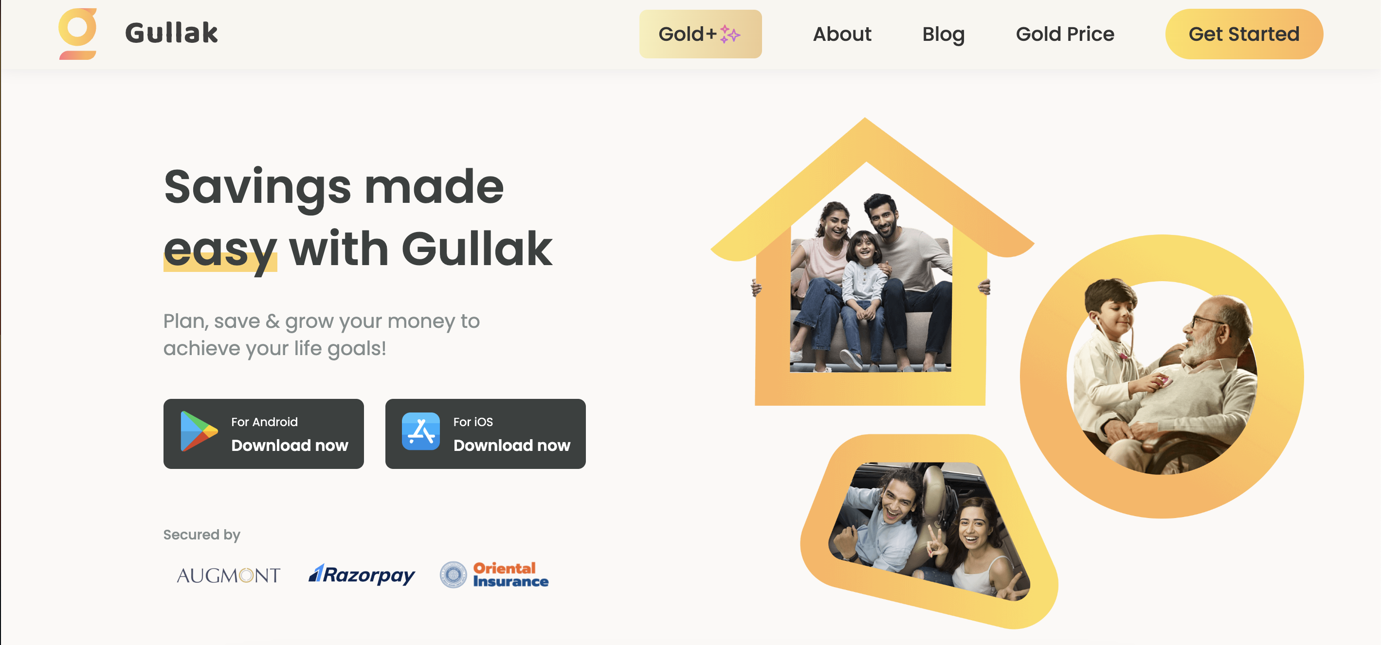 Gullak website