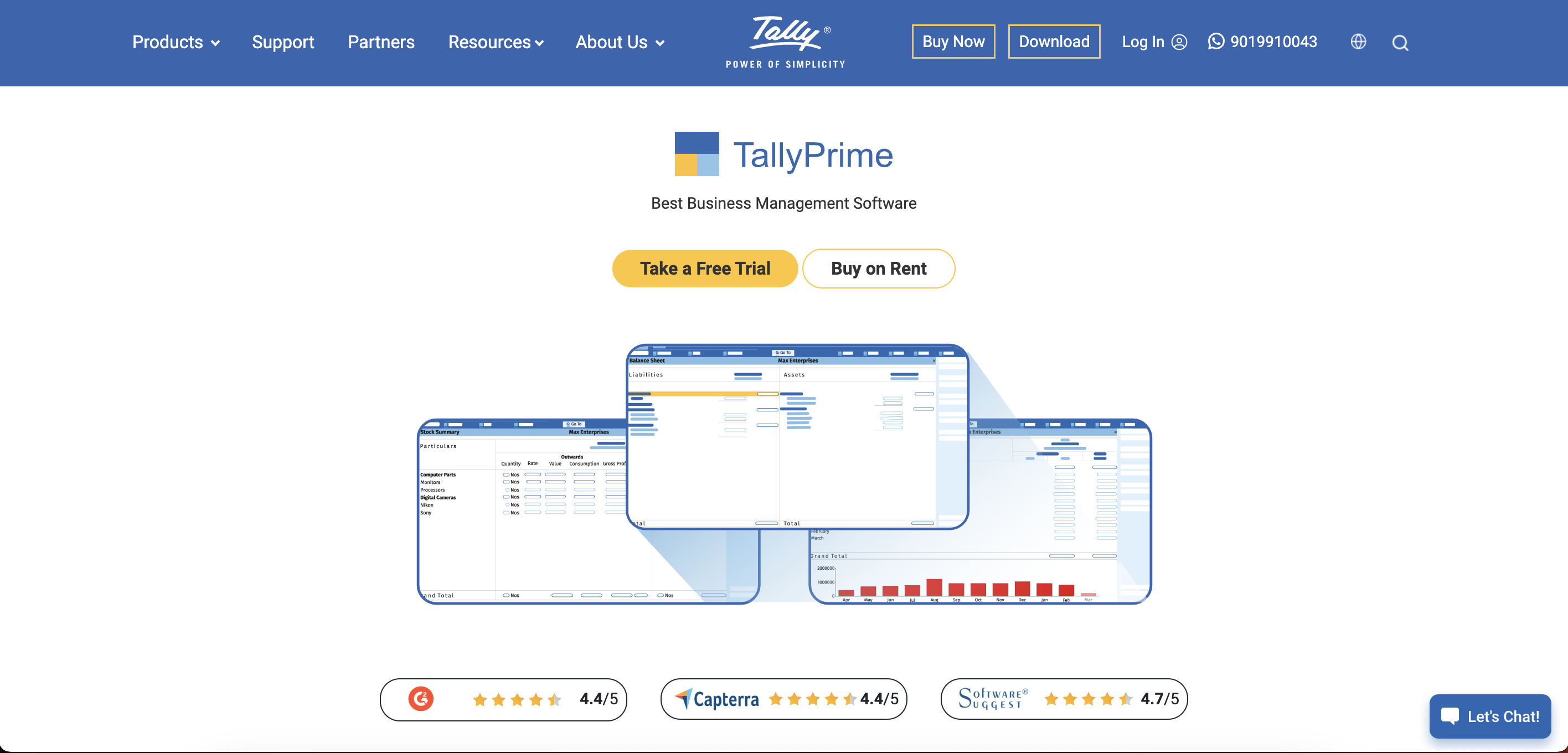 TallyPrime website