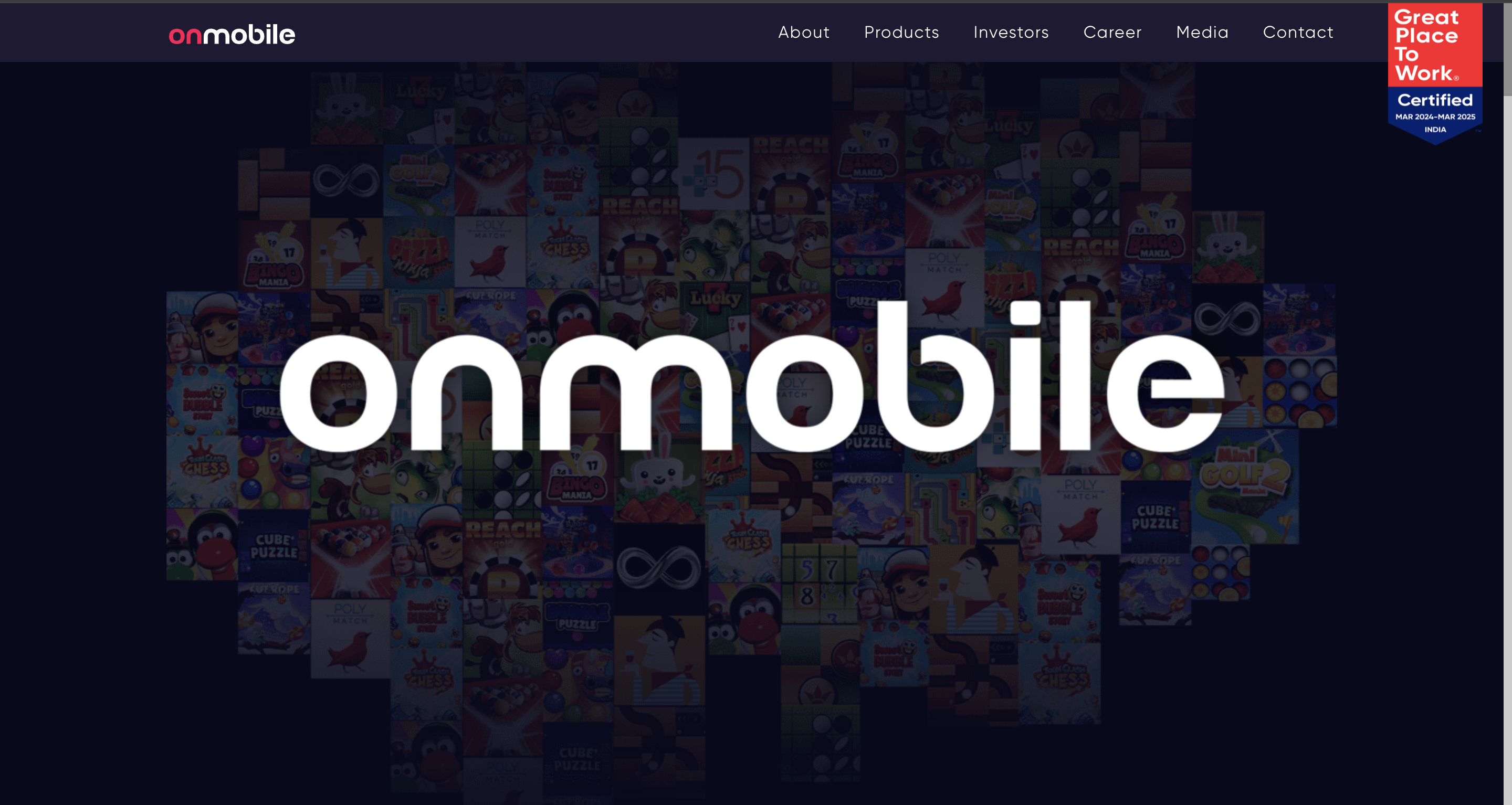 OnMobile Global Limited website