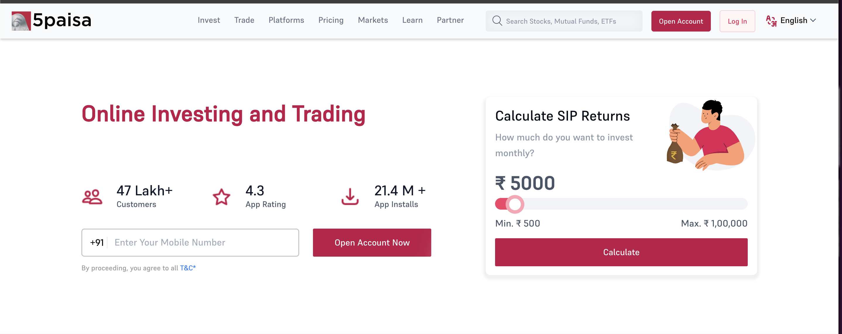 5paisa website