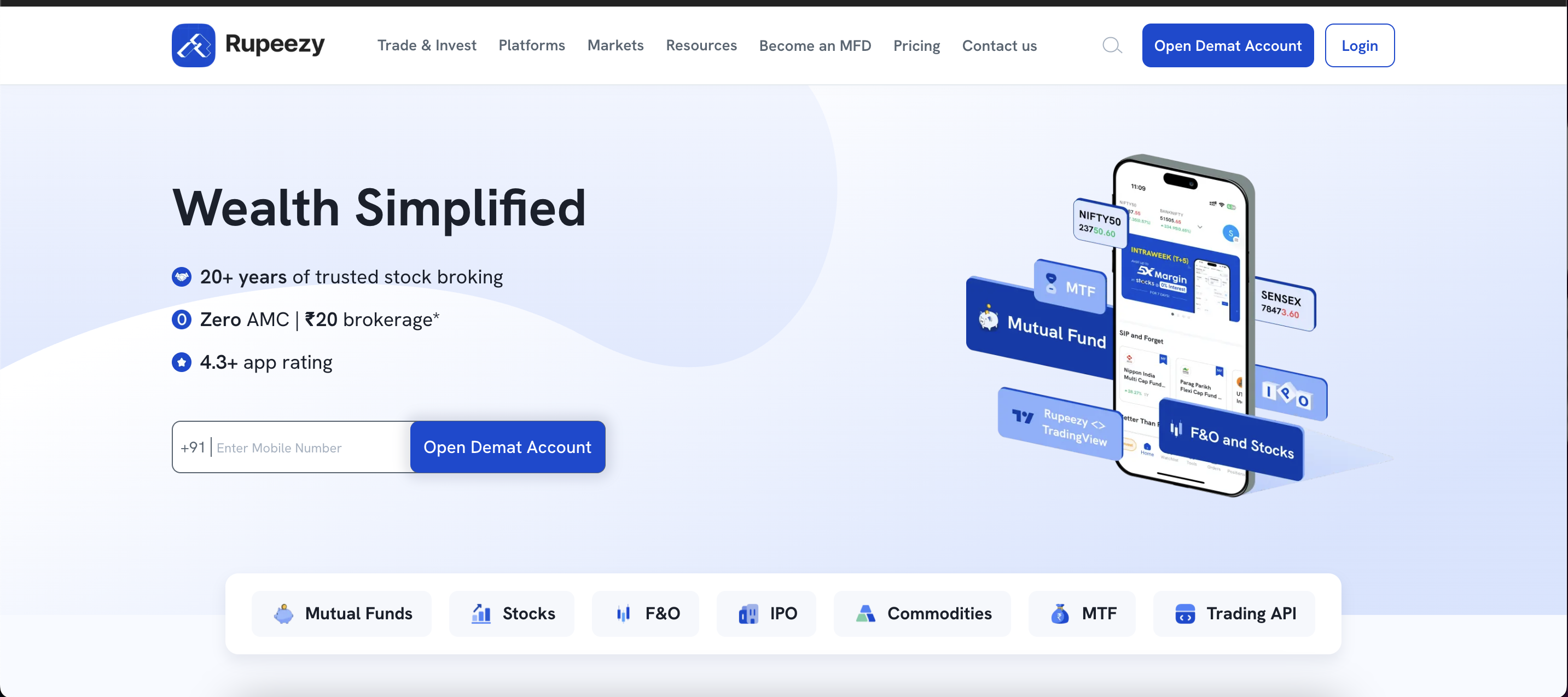Rupeezy website