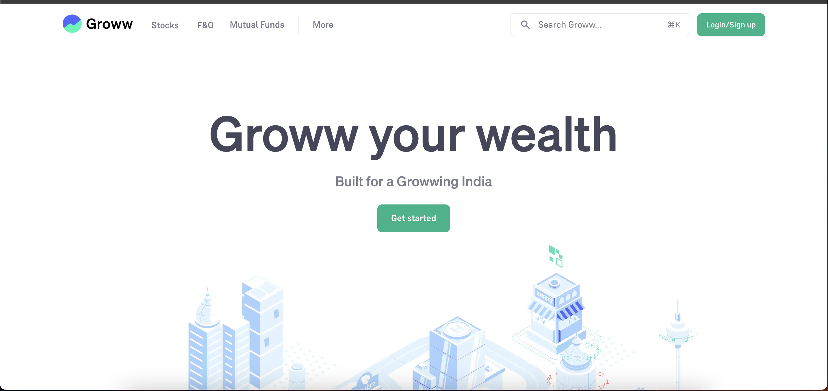 Groww website