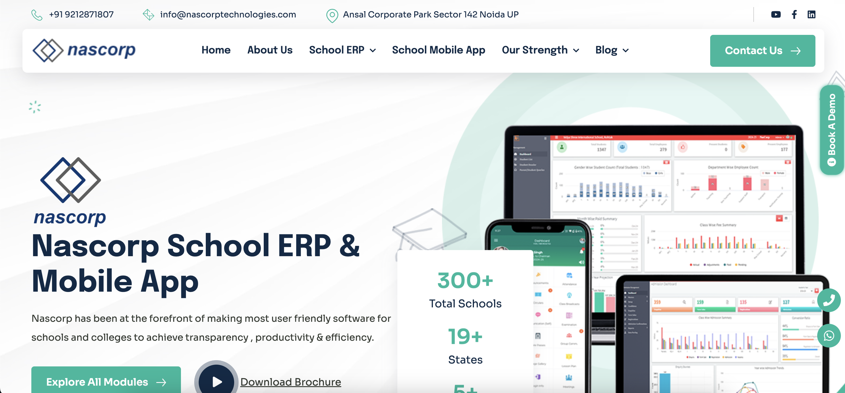 Nascorp Technologies website