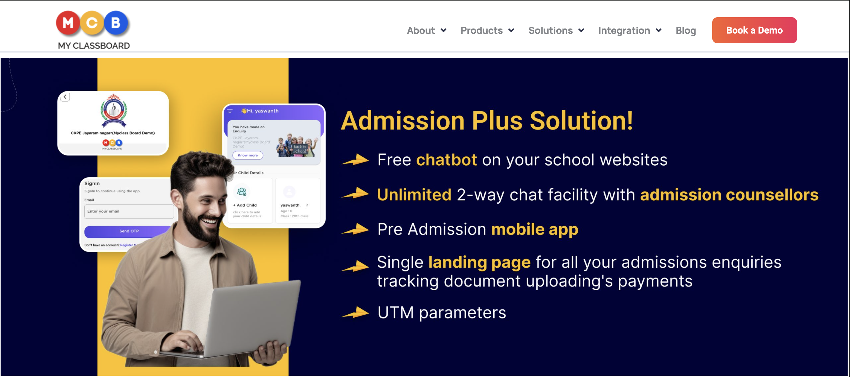 MyClassboard website