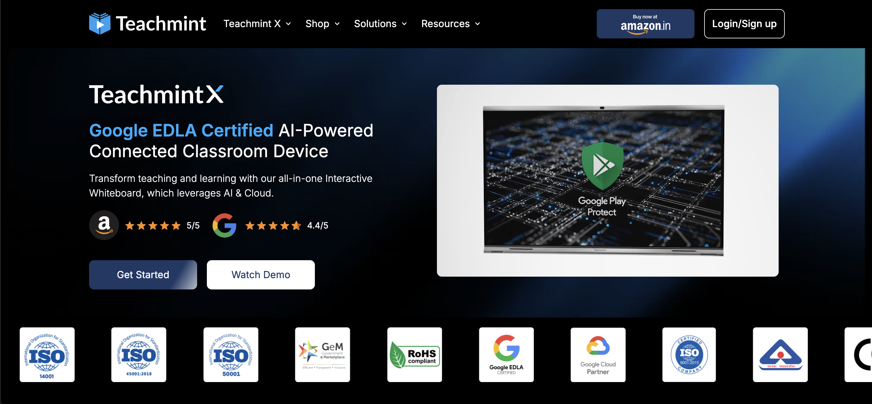 Teachmint website