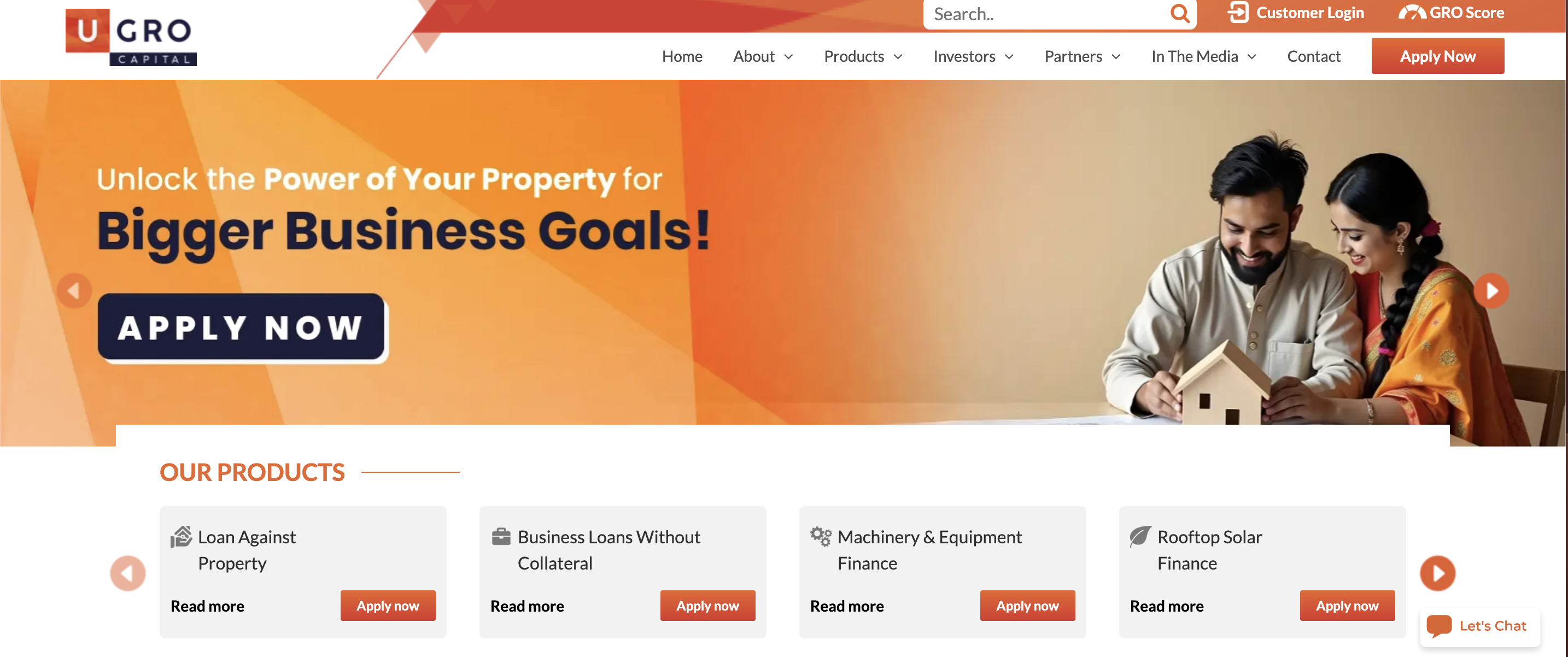 Ugro Capital website