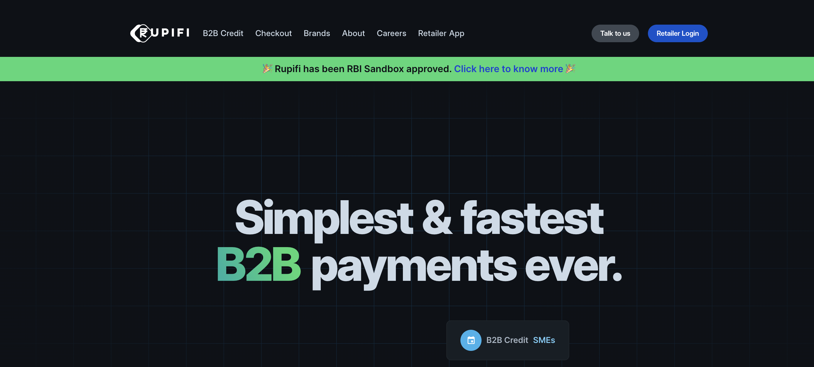 Rupifi website