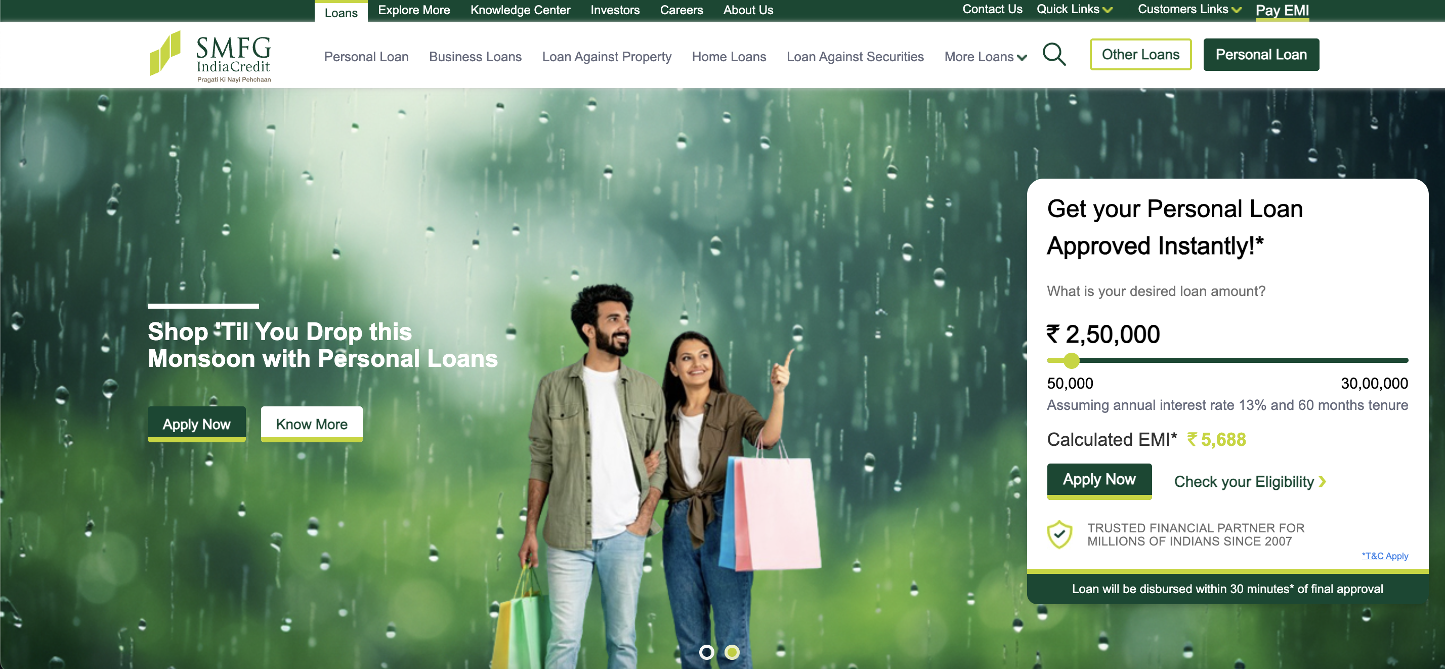 Fullerton India website