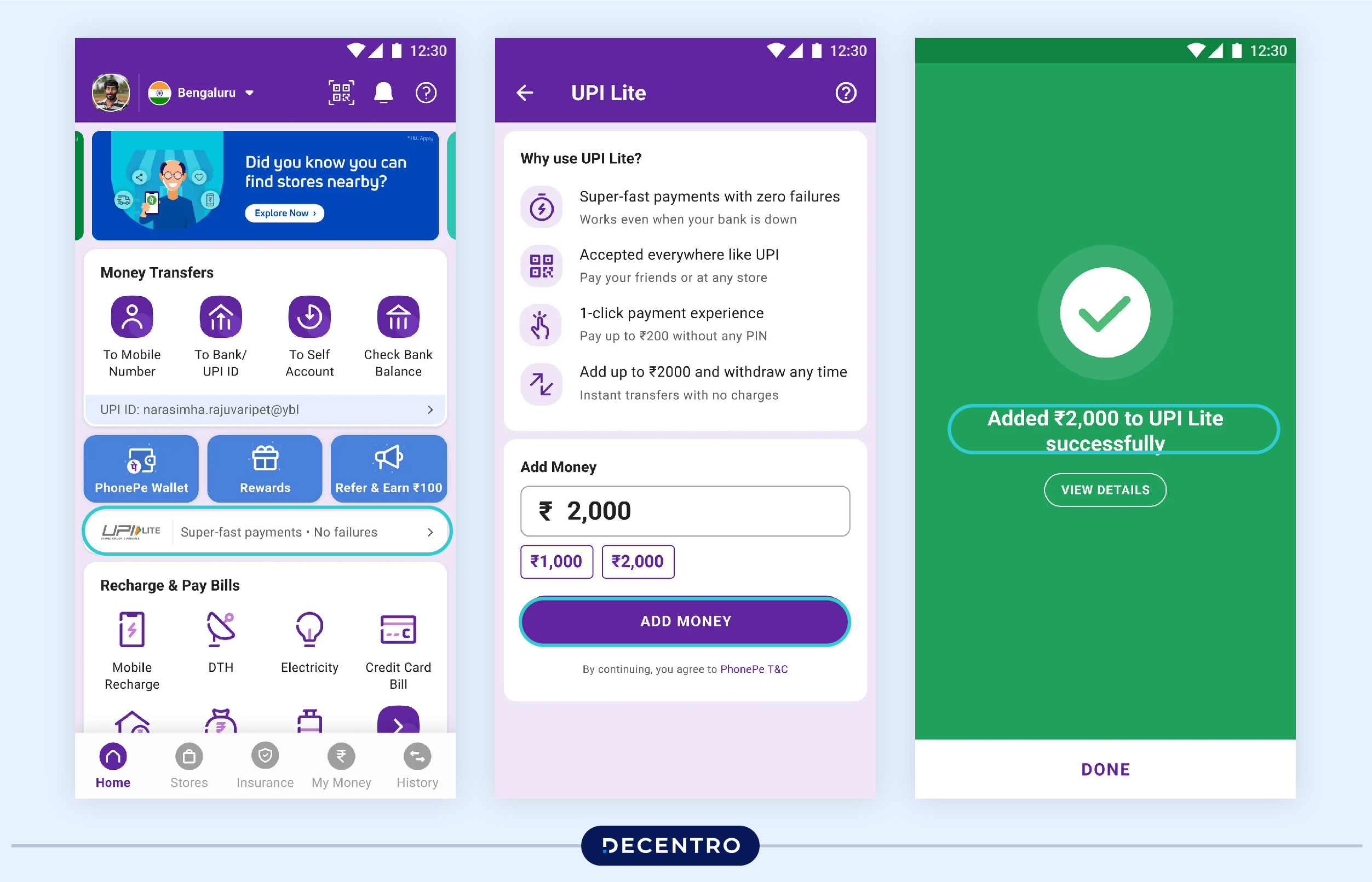 How Can I Operate UPI Lite - Using PhonePe