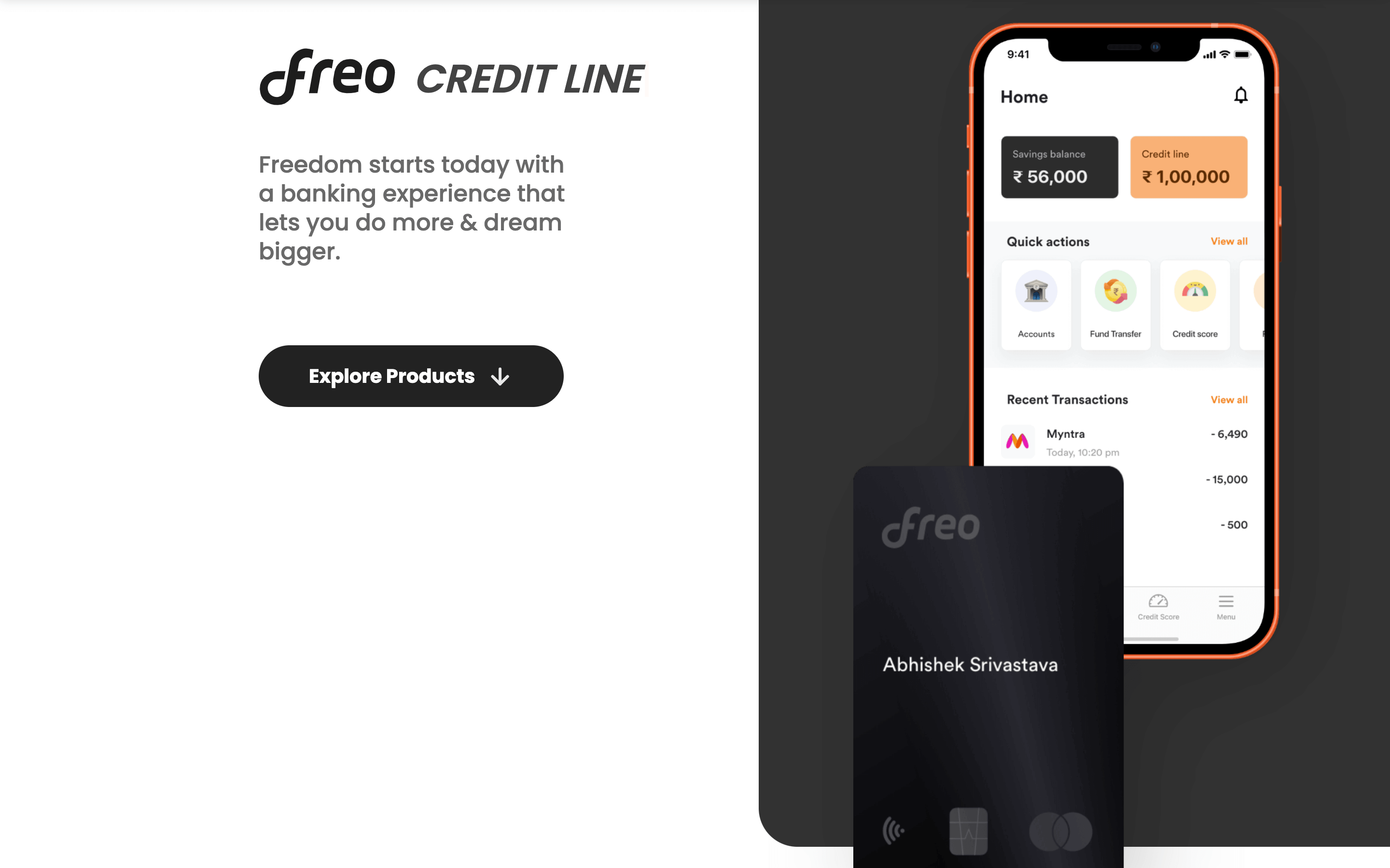 Freo by MoneyTap, is one of the upcoming Neobanking apps in India in 2021.