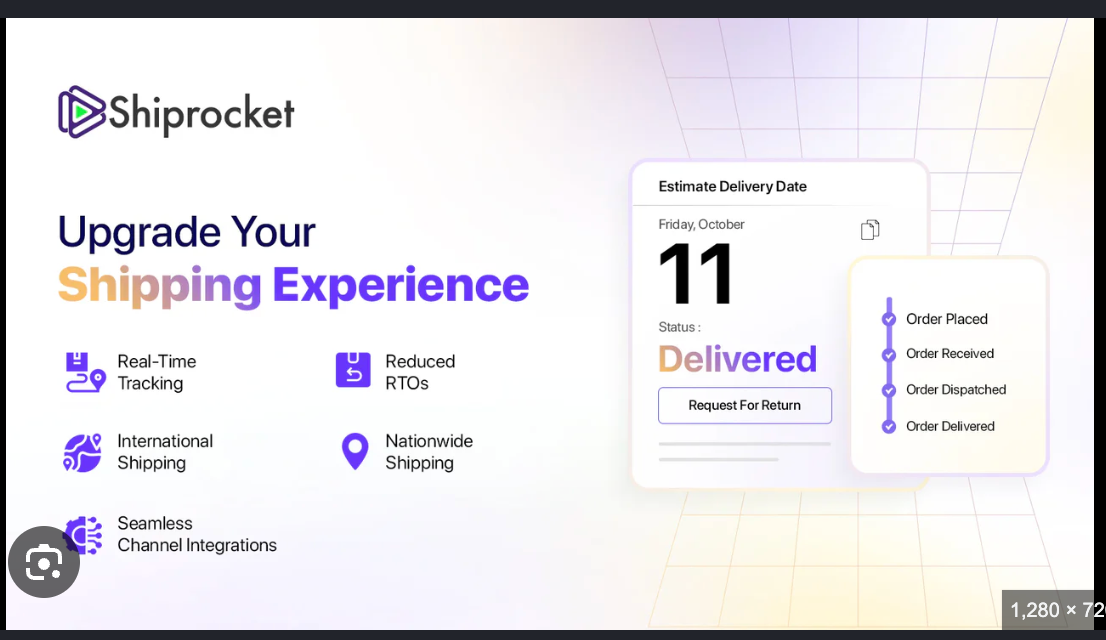 Shiprocket website