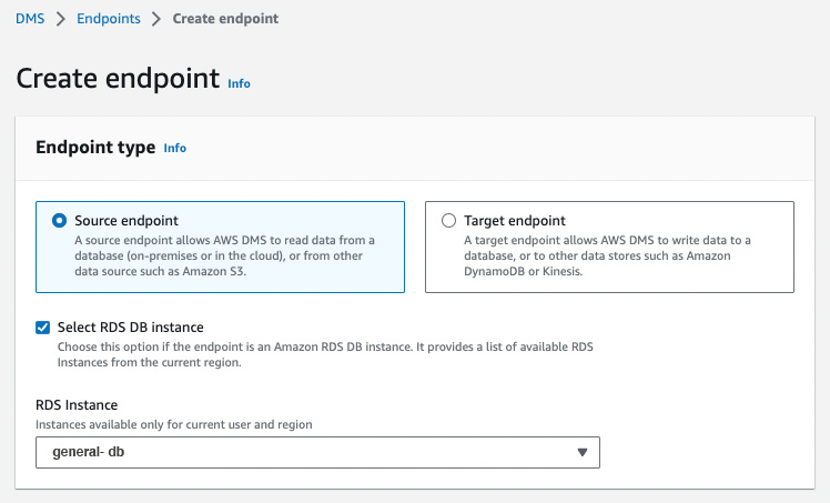 create end point